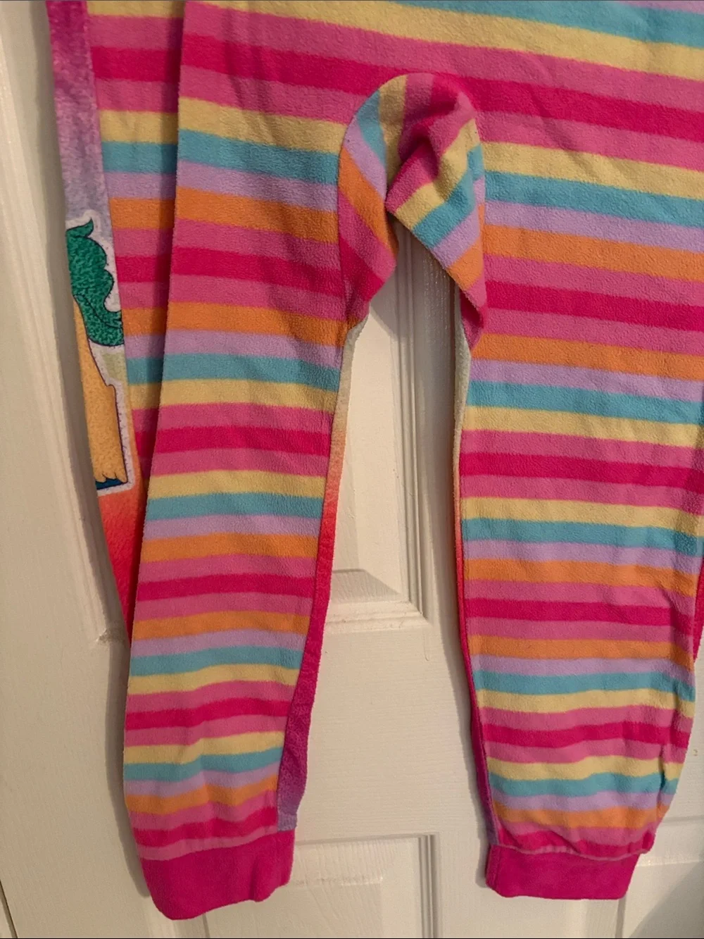 My Little Pony Pink Rainbow 'Besties' Hooded Zip-Up Onesie